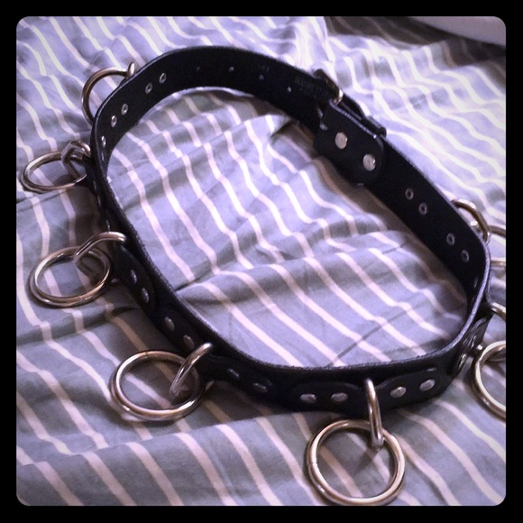 Hot Topic Accessories Real Black Leather Goth Metal O Ring Belt Vampire Poshmark Hot Topic Accessories Real Black Leather Goth Metal O Ring Belt Vampire Poshmark